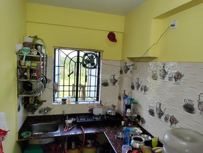 Kitchen Image of 1050 Sq.ft 3 BHK Apartment / Flat for sale in Kanchrapara North 24 Parganas District for Rs. 2800000