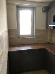 Kitchen Image of 800 Sq.ft 1 RK Builder Floor for rent in Sector 27 Gurgaon for Rs. 30000