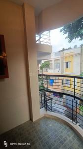 Balcony Image of 650 Sq.ft 2 BHK Independent House for rent in Nagarbhavi Bengaluru for Rs. 16000