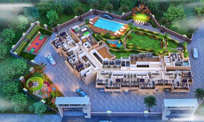 Image of 705 Sq.ft 1 BHK Apartment / Flat for sale in RS Qa Riverfront 2, Taloja, Navi Mumbai for Rs. 3400000