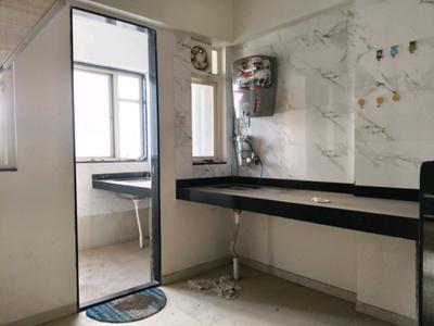 Kitchen Image of 643 Sq.ft 1 BHK Apartment / Flat for sale in Kedar Vanjape Balaji Whitefield Rainbow Nation, Sus Pune for Rs. 5600000