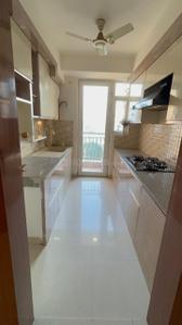 Kitchen Image of 1650 Sq.ft 3 BHK Apartment / Flat for rent in Shalimar Oneworld Vista, Gomti Nagar Lucknow for Rs. 55000