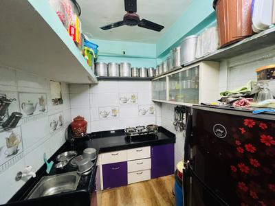 Kitchen Image of 400 Sq.ft 2 BHK Apartment / Flat for sale in Ranip Ahmedabad for Rs. 2751000