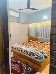 Bedroom Image of 1550 Sq.ft 3 BHK Apartment / Flat for rent in Vadsar Vadodara for Rs. 25000