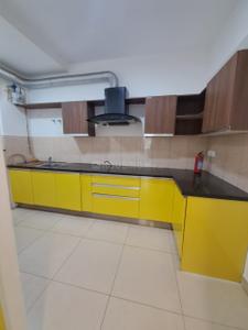 Kitchen Image of 1400 Sq.ft 3 BHK Apartment / Flat for rent in Prestige Bagamane Temple Bells, RR Nagar Bengaluru for Rs. 50000