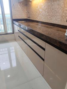 Kitchen Image of 900 Sq.ft 2 BHK Apartment / Flat for rent in Metro Paramount, Shilgaon Thane for Rs. 26000