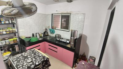 Kitchen Image of 620 Sq.ft 1 BHK Apartment / Flat for sale in Wadgaon Sheri Pune for Rs. 5800000