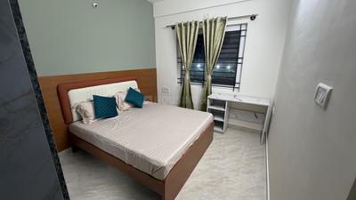 Bedroom Image of 650 Sq.ft 1 BHK Apartment / Flat for rent in Mahadevapura Bengaluru for Rs. 32000