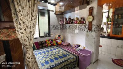 Bedroom Image of 380 Sq.ft 1 RK Apartment / Flat for sale in Airoli Navi Mumbai for Rs. 5300000