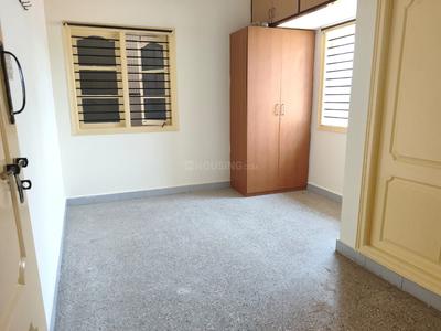 Bedroom Image of 550 Sq.ft 1 BHK Builder Floor for rent in Kaggadasapura Bengaluru for Rs. 15000