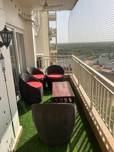 Balcony Image of 3000 Sq.ft 3.5 BHK Apartment / Flat for rent in Adani Water Lily Ph 4 Towers C5 C6 C11 C12, Shantigram Ahmedabad for Rs. 80000