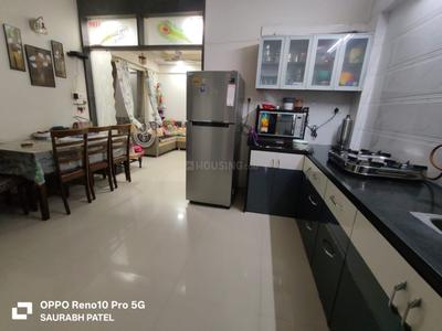 Kitchen Image of 937 Sq.ft 3 BHK Apartment / Flat for sale in PSY Pramukh Pacific, Sargasan Gandhinagar for Rs. 12500000