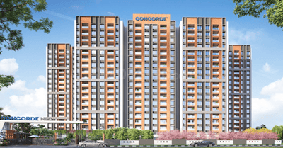 Image of 1241 Sq.ft 2 BHK Apartment / Flat for sale in Concorde Neo, Agrahara Layout, Bengaluru for Rs. 12700000