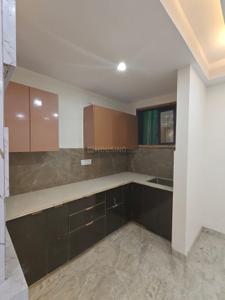 Kitchen Image of 1000 Sq.ft 3 BHK Builder Floor for sale in First Choice Realty Builder Floor, Mahavir Enclave New Delhi for Rs. 8500000