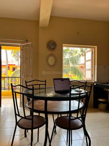 Living Room Image of 600 Sq.ft 1 BHK Apartment / Flat for rent in Calangute Goa for Rs. 23000
