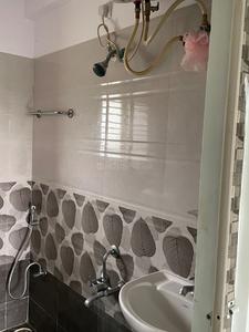 Bathroom Image of 550 Sq.ft 1 BHK Independent House for rent in Bettadasanapura Bengaluru for Rs. 9000