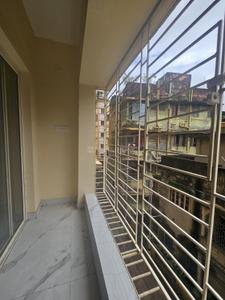 Balcony Image of 1200 Sq.ft 3 BHK Apartment / Flat for sale in Lake Town Kolkata for Rs. 8160000