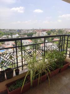 Balcony Image of 3500 Sq.ft 4 BHK Apartment / Flat for rent in Jain East Parade, Doddanekundi Bengaluru for Rs. 110000