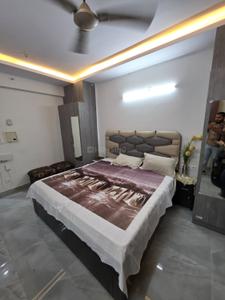 Bedroom Image of 550 Sq.ft 1 RK Builder Floor for rent in Ramesh Nagar New Delhi for Rs. 16500