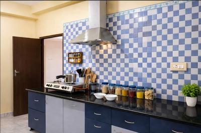 Kitchen Image of 1400 Sq.ft 3 BHK Apartment / Flat for sale in Prince Anwar Shah Connector Kolkata for Rs. 12000000