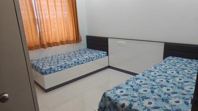 Bedroom Image of 1100 Sq.ft 2 BHK Apartment / Flat for rent in Govind Nagar Nashik for Rs. 25000