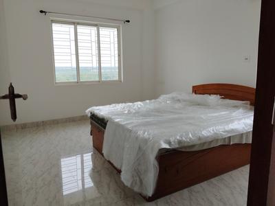 Bedroom Image of 1400 Sq.ft 3 BHK Apartment / Flat for rent in New Town Kolkata for Rs. 30000