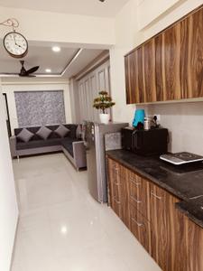 Kitchen Image of 557 Sq.ft 1 BHK Apartment / Flat for sale in GRV Brij Residency Phase 2, Lasudia Mori Indore for Rs. 3300000