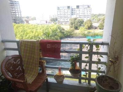Balcony Image of 1140 Sq.ft 2 BHK Apartment / Flat for rent in Shree Muniji Anand Exotica, Khanpur Vadodara for Rs. 9000