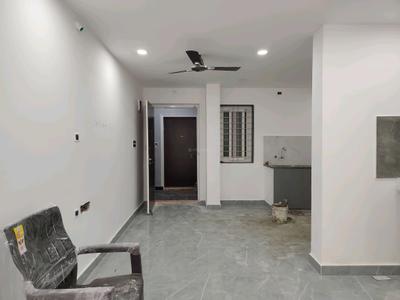 Living Room Image of 700 Sq.ft 1 BHK Apartment / Flat for rent in Kondapur Hyderabad for Rs. 21000