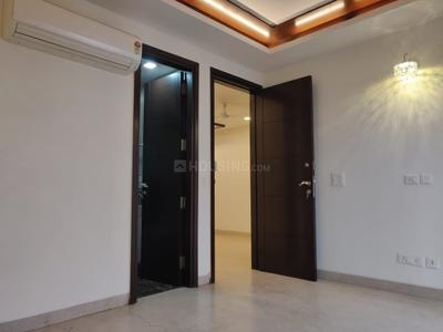 Bedroom Image of 1300 Sq.ft 3 BHK Builder Floor for rent in Sarvapriya Vihar New Delhi for Rs. 100000