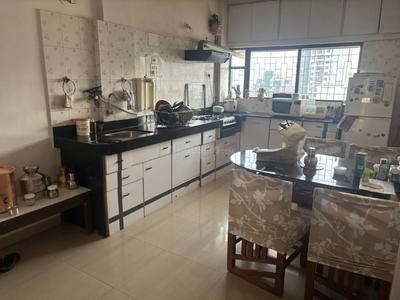 Kitchen Image of 1700 Sq.ft 3 BHK Apartment / Flat for rent in Kumar Karishma, Kothrud Pune for Rs. 80000