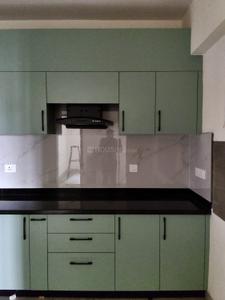 Kitchen Image of 747 Sq.ft 3 BHK Apartment / Flat for rent in Ivory At Brigade Orchards, Devanahalli Bengaluru for Rs. 35000