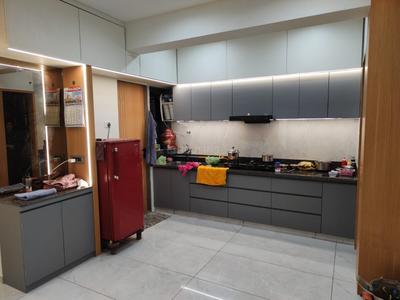 Kitchen Image of 1845 Sq.ft 3 BHK Apartment / Flat for sale in Seventh Bliss, Gota Ahmedabad for Rs. 12500000