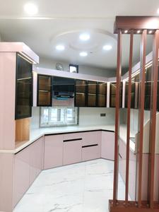Kitchen Image of 766 Sq.ft 3 BHK Builder Floor for sale in Chandra Park New Delhi for Rs. 8500000