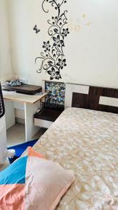 Bedroom Image of 750 Sq.ft 2 BHK Apartment / Flat for rent in Kumar Primavera B6, Wadgaon Sheri Pune for Rs. 36000