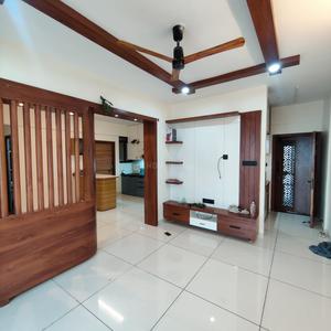 Living Room Image of 1083 Sq.ft 3 BHK Apartment / Flat for rent in DB Pride, Talawali Chanda Indore for Rs. 40000