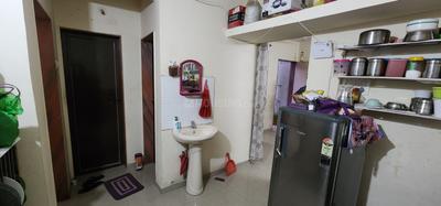 Kitchen Image of 700 Sq.ft 1 BHK Apartment / Flat for sale in Thergaon Pune for Rs. 4700000