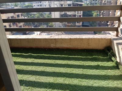 Balcony Image of 750 Sq.ft 1 BHK Apartment / Flat for sale in Kalyan East Kalyan for Rs. 5400000