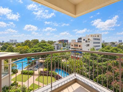 Balcony Image of 1800 Sq.ft 3 BHK Apartment / Flat for rent in Whitefield Bengaluru for Rs. 64500
