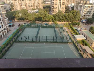 Balcony Image of 1015 Sq.ft 2 BHK Apartment / Flat for rent in Nyati Elan Central II, Wagholi Pune for Rs. 26000