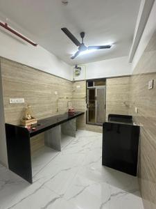 Kitchen Image of 1129 Sq.ft 3 BHK Apartment / Flat for rent in Hum Solaris, Kandivali West Mumbai for Rs. 72034