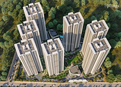 Image of 2185 Sq.ft 3 BHK Apartment / Flat for sale in Western Springs, Financial District, Hyderabad for Rs. 21850000