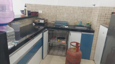 Kitchen Image of 640 Sq.ft 1 BHK Studio for rent in Lodha Belmondo, Gahunje Pune for Rs. 36000
