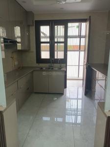 Kitchen Image of 1500 Sq.ft 3 BHK Builder Floor for rent in Swaraj Homes Gagan Vihar The Aviation Employees CGHS, Gagan Vihar New Delhi for Rs. 50000