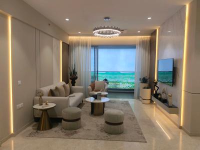 Living Room Image of 1809 Sq.ft 3 BHK Apartment / Flat for sale in Godrej Eternal Palms, Sanpada Navi Mumbai for Rs. 51100000