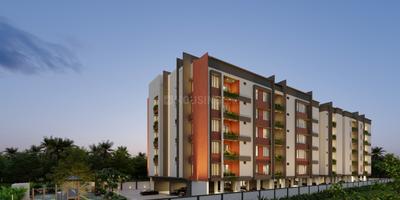 Image of 1101 Sq.ft 2 BHK Apartment / Flat for sale in Singanallur, Coimbatore for Rs. 8600000