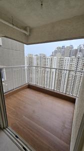 Balcony Image of 850 Sq.ft 2 BHK Apartment / Flat for sale in Lodha Amara, Kolshet Thane for Rs. 12500000