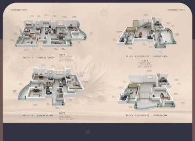 Image of 1685 Sq.ft 3 BHK Apartment / Flat for sale in Amvisha Siddharth Lotus, Bargain Village, Ranchi for Rs. 11000000