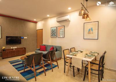 Hall Image of 627 Sq.ft 2 BHK Apartment / Flat for sale in Shapoorji Pallonji The Canvas Residences, Sewri Mumbai for Rs. 25000000