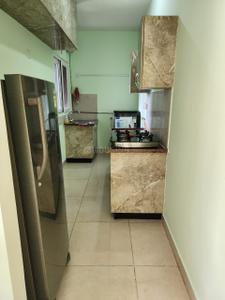 Kitchen Image of 750 Sq.ft 1 BHK Apartment / Flat for sale in Thanisandra Bengaluru for Rs. 10000000